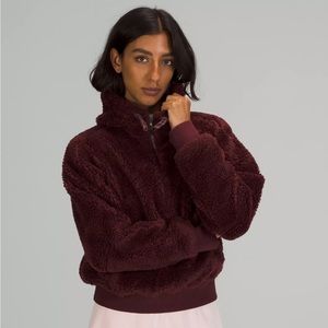Lululemon 🍋 Textured Fleece half zip